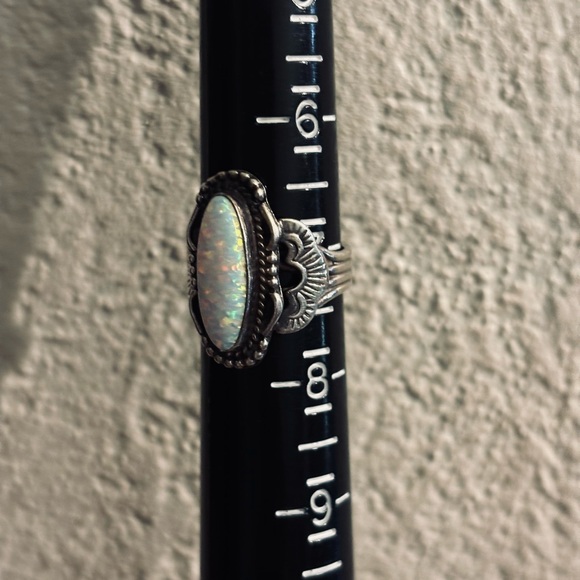 Native American opal ring - Picture 5 of 5